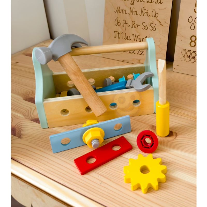 Medinis mažojo meistro rinkinys 18 el, TOOKY TOY