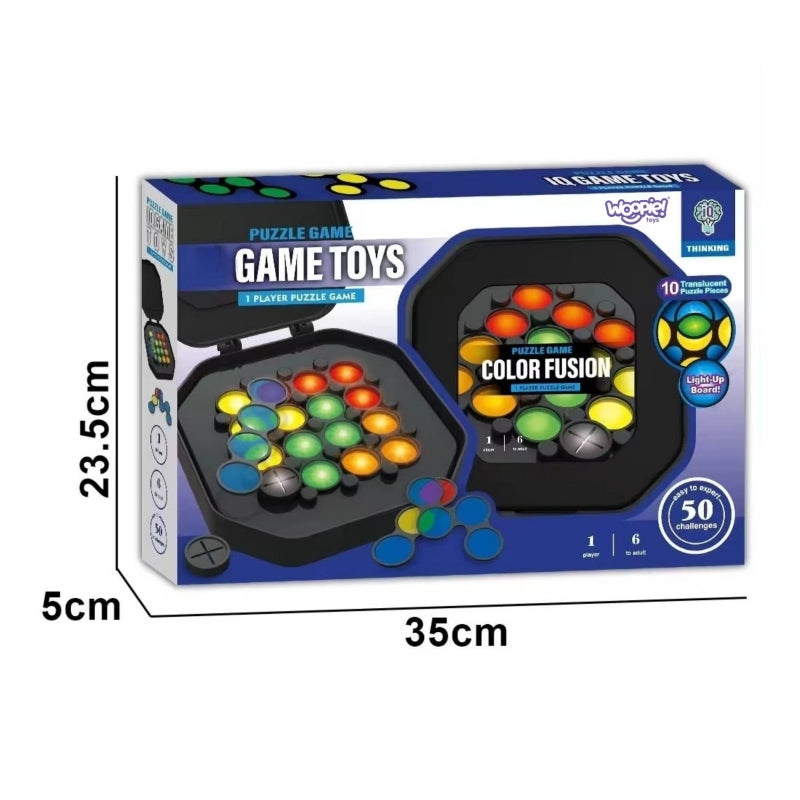 Lavinamasis spalvų maišymo žaidimas „Arrange Pattern“, WOOPIE