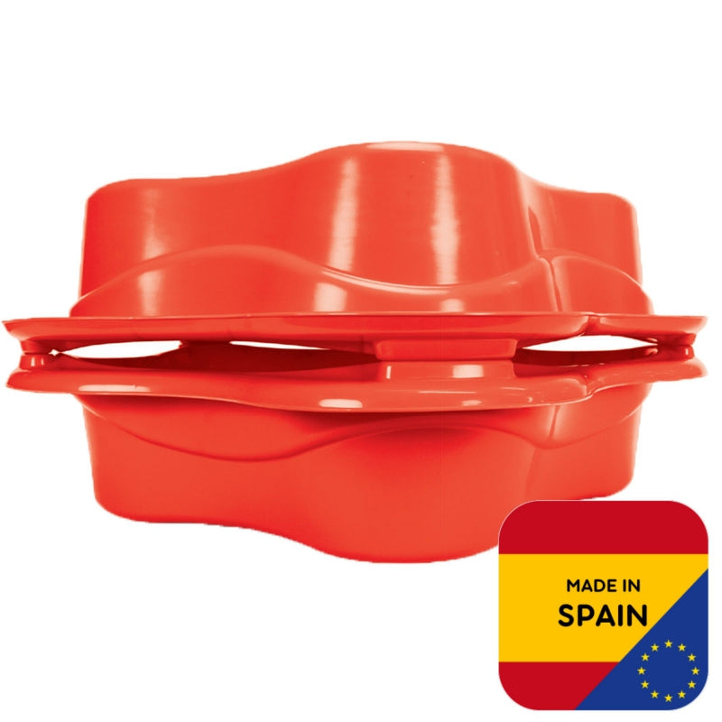 Elektrinė roko gitara vaikams su šviesos efektais, raudona