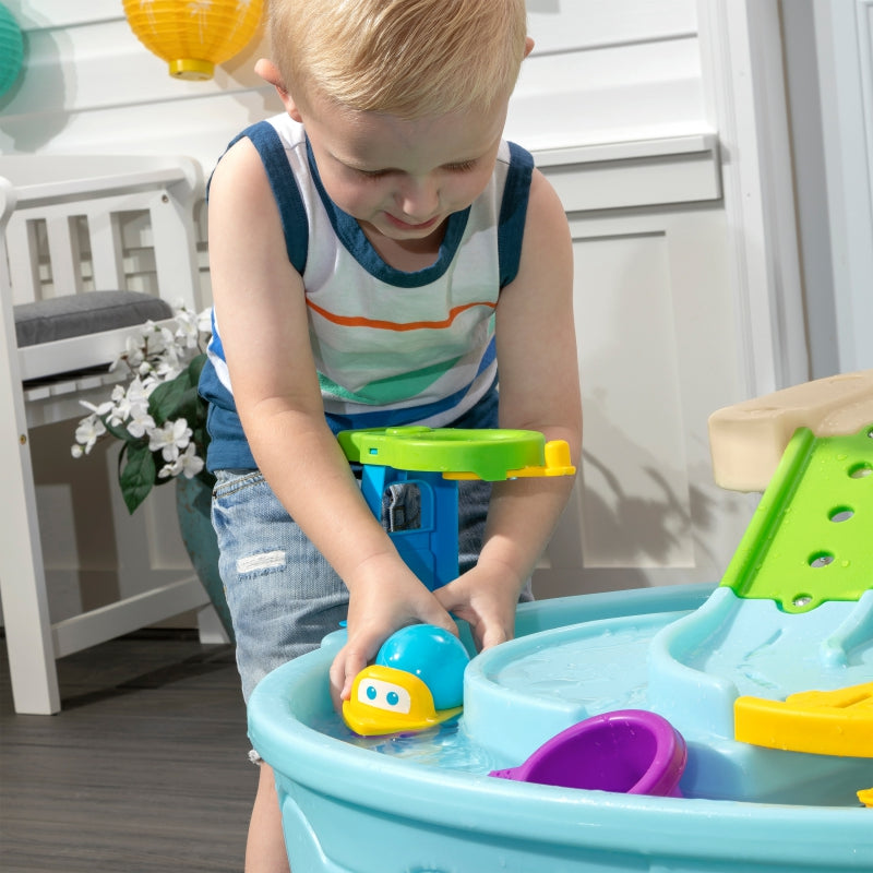 Didelis vandens stalas 2 pakopų statybvietė su priedais, Step2