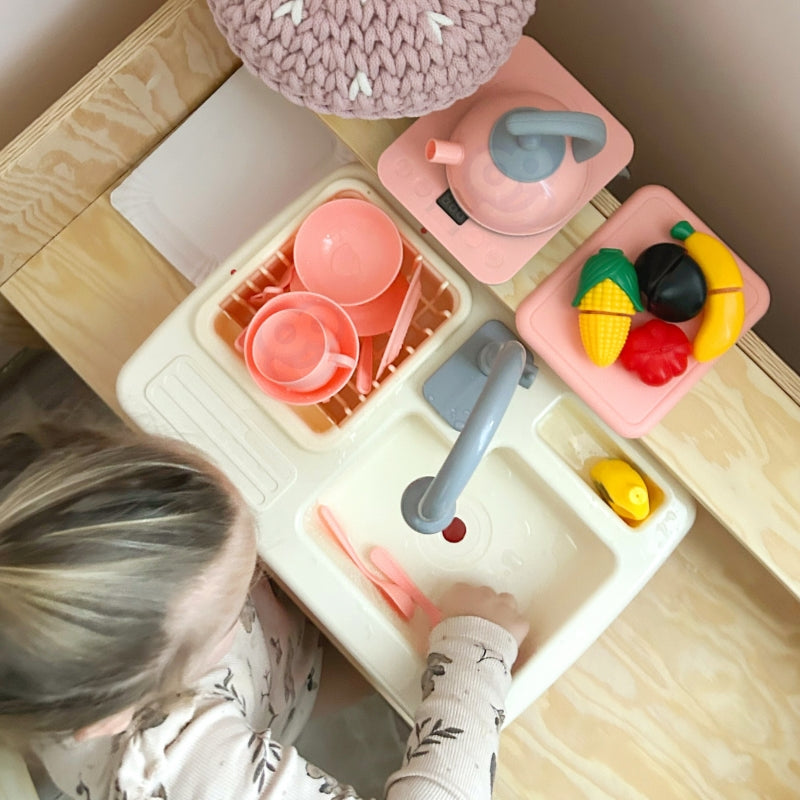 Vaikiškas indų plovimo rinkinys 2in1, WOOPIE