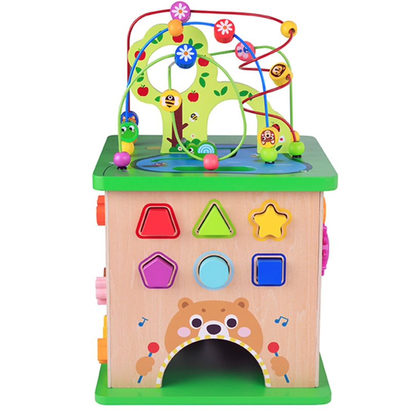 Edukacinio kubo su labirintu rinkinys, TOOKY TOY