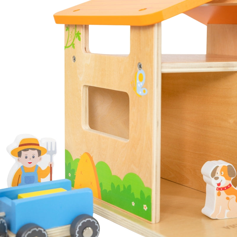 Medinis ūkis su sodu ir traktoriumi ir figūrėlėmis 21 detalė, VIGA