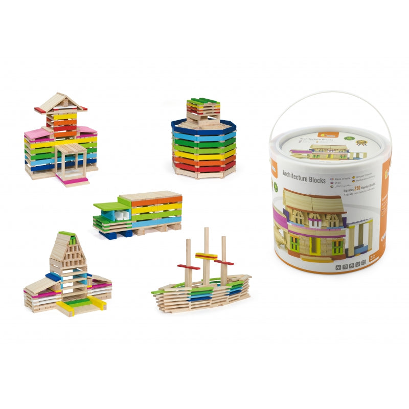 Medinis lavinamasis konstruktorius 250 vnt., Viga