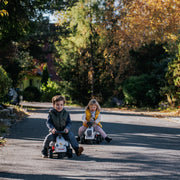 Minamas traktorius su priekaba Falk, baltas