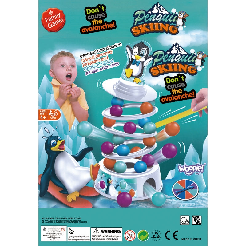 Arkadinis žaidimas pingvinas ant bokšto, WOOPIE