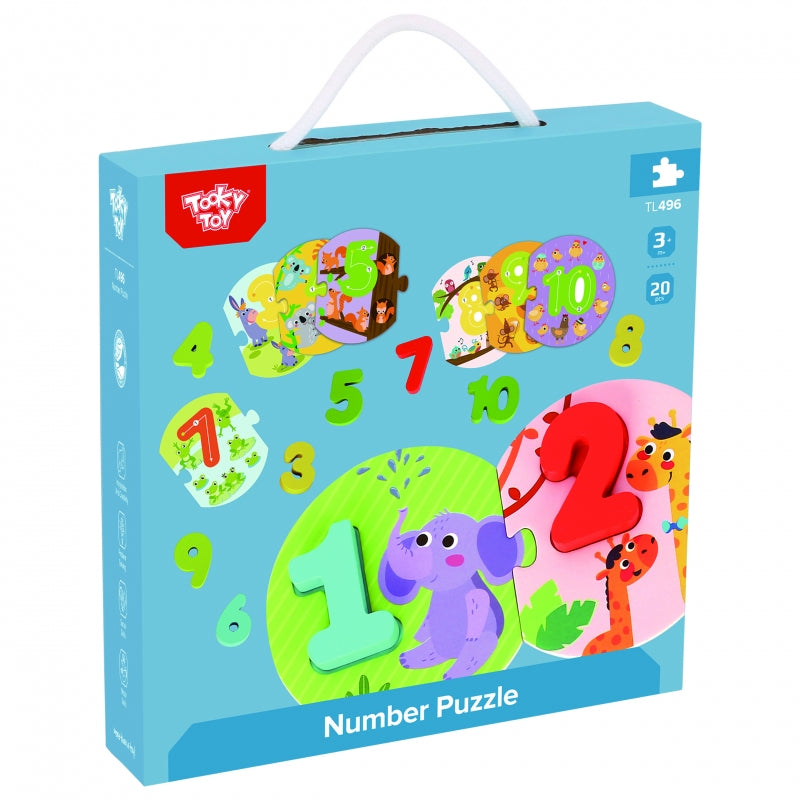 Medinis mokomasis žaidimas, skaičiai, TOOKY TOY