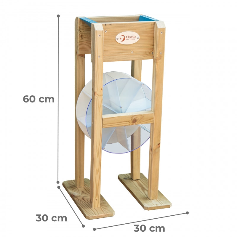 Medinis smėlio malūnas žaidimams smėlio dėžėje, CLASSIC WORLD EDU