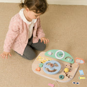 Medinė daugiafunkcinė motorinių įgūdžių lavinimo vairo veiklos lenta, CLASSIC WORLD