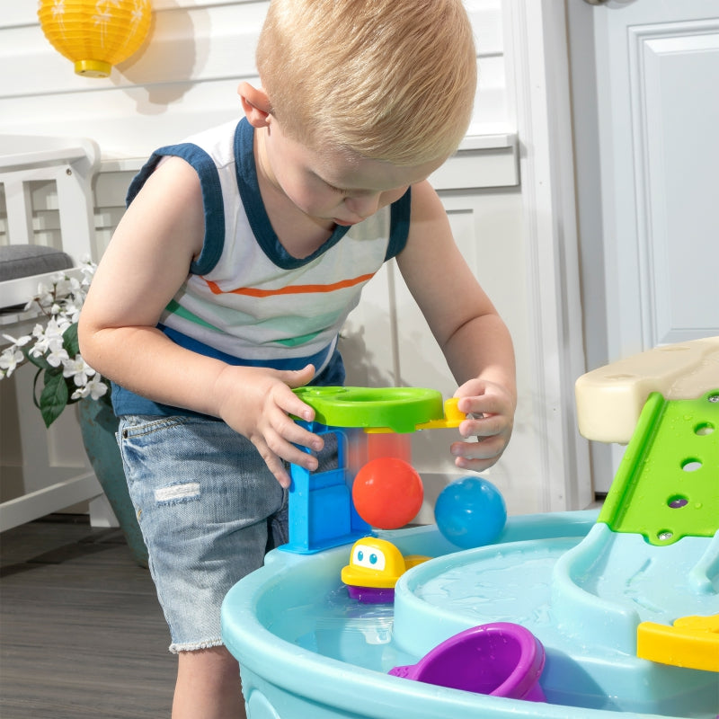 Didelis vandens stalas 2 pakopų statybvietė su priedais, Step2