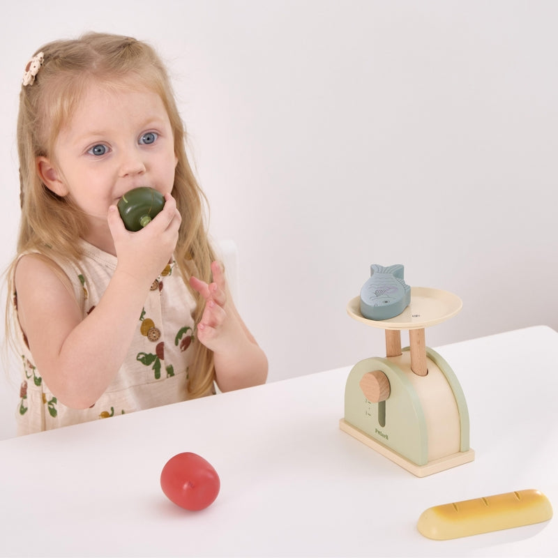 Medinės virtuvės svarstyklės vaikams, PolarB