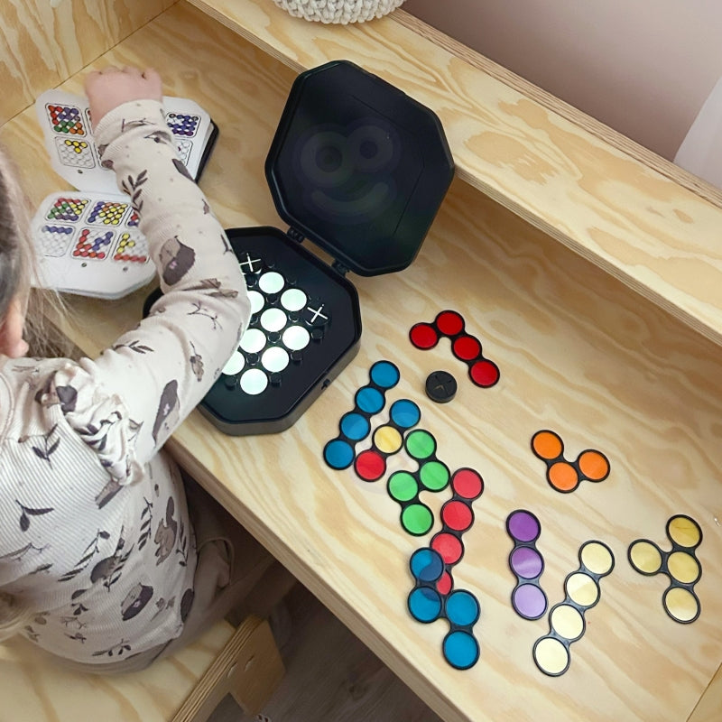 Lavinamasis spalvų maišymo žaidimas „Arrange Pattern“, WOOPIE