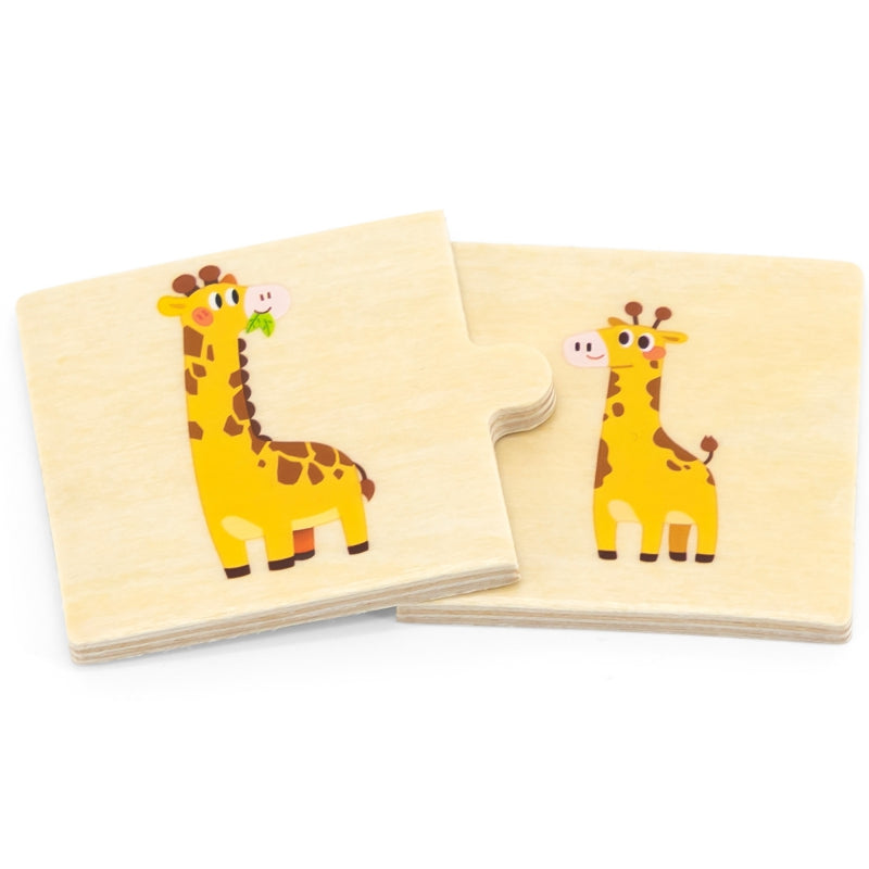 Medinė dėlionė, gyvūnai, VIGA