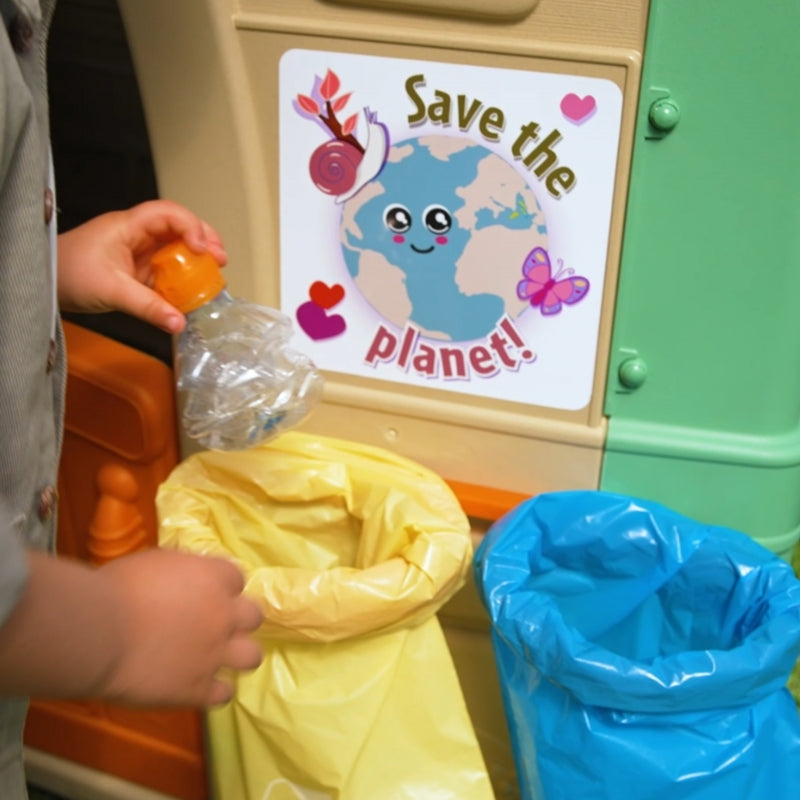 Vaikiškas žaidimų namelis, žalias, FEBER