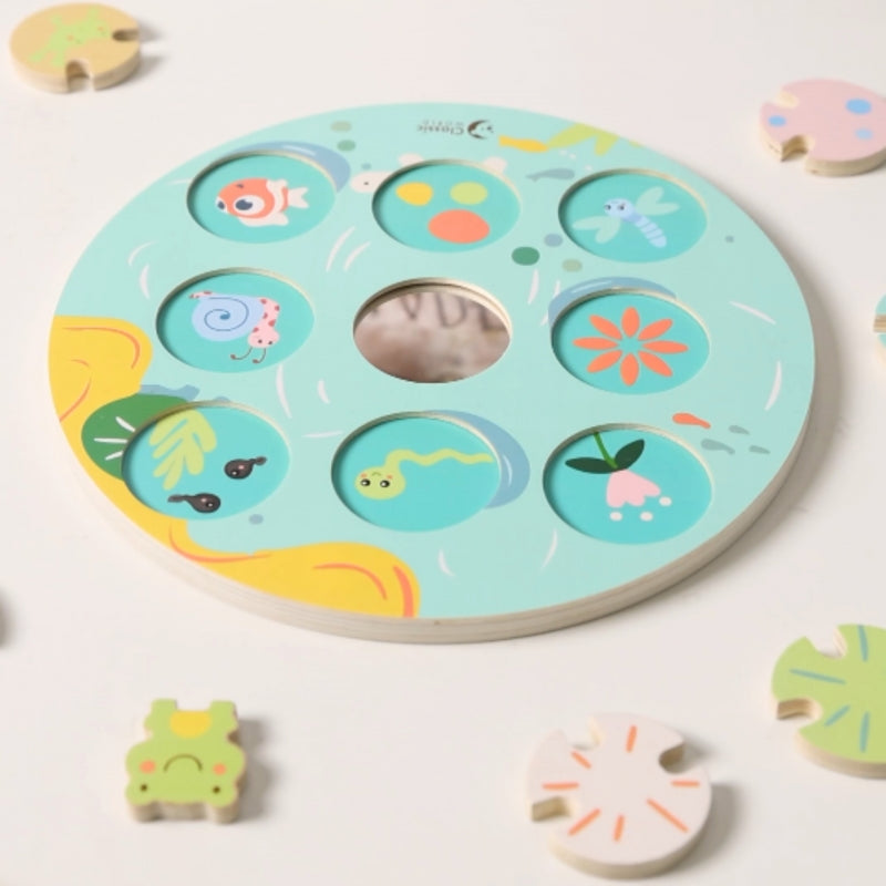 Medinis arkadinis žaidimas vaikams „Lotus Leaf“, CLASSIC WORLD