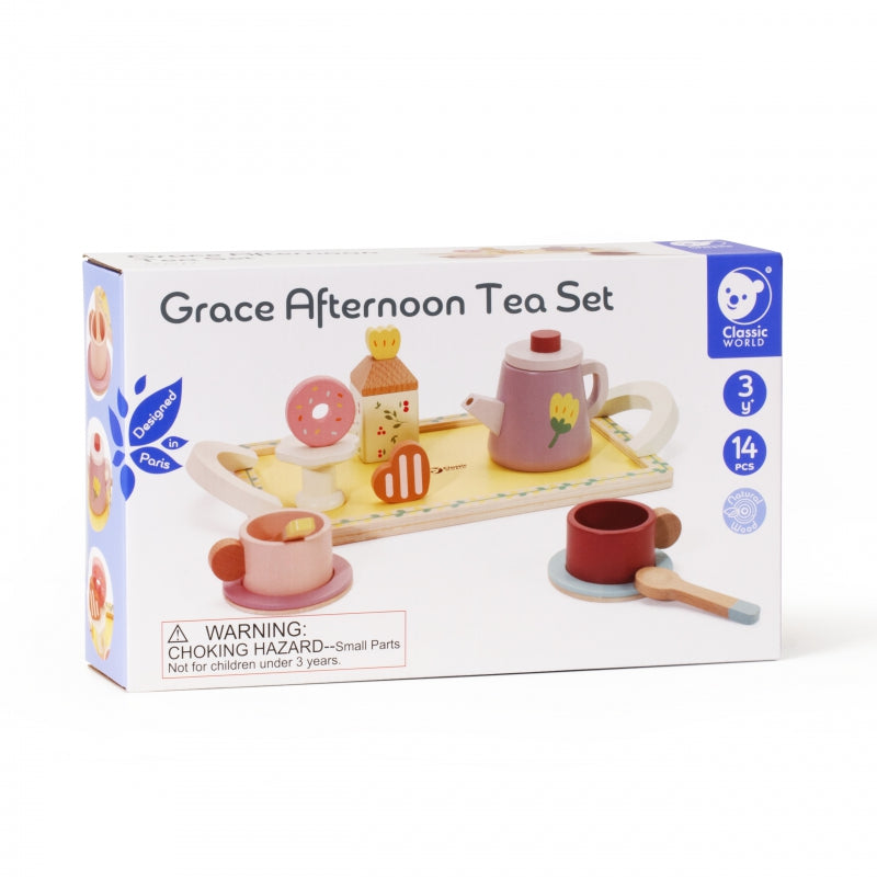 Medinis arbatos rinkinys, rožinis, CLASSIC WORLD