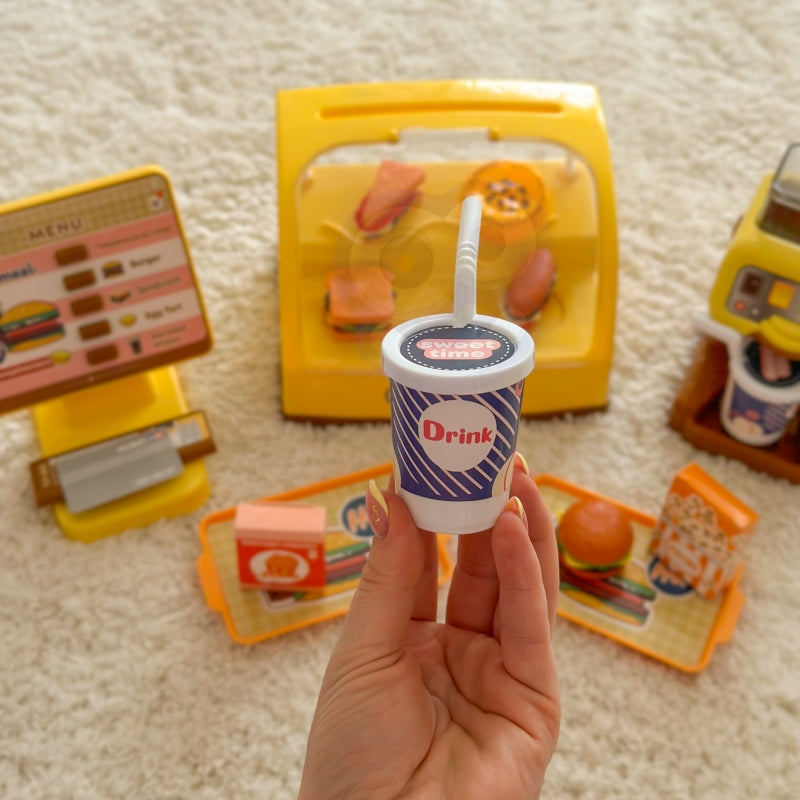 Mini mėsainių parduotuvė vaikams  WOOPIE 25 el.