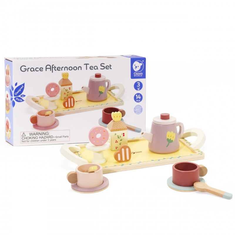 Medinis arbatos rinkinys, rožinis, CLASSIC WORLD