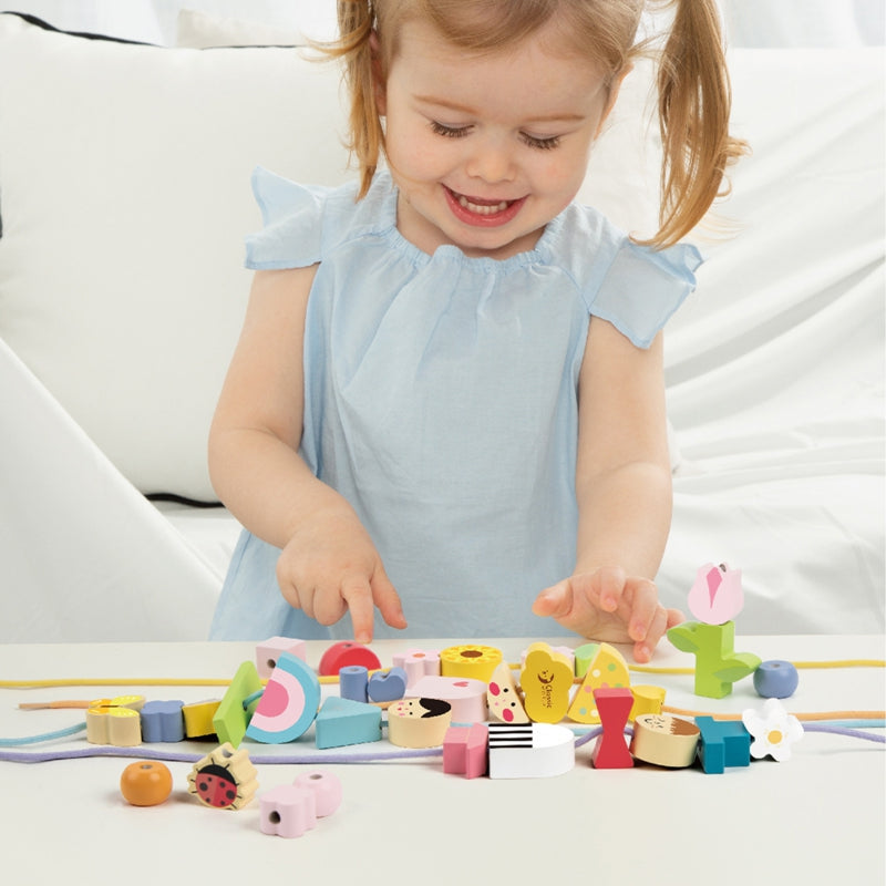 Medinių kaladėlių rinkinys 73 el, CLASSIC WORLD