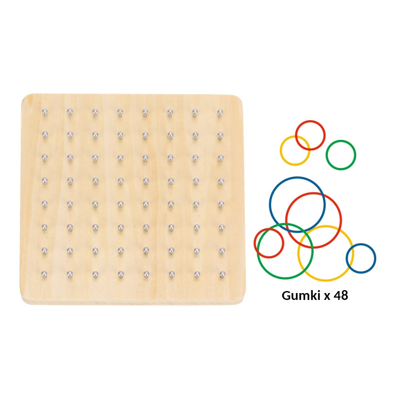 Medinė dėlionė su gumytėmis 69 vnt., Woopie