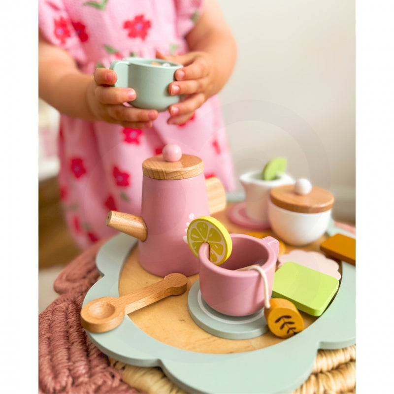 Medinis arbatos indų rinkinys 21 el, TOOKY TOY