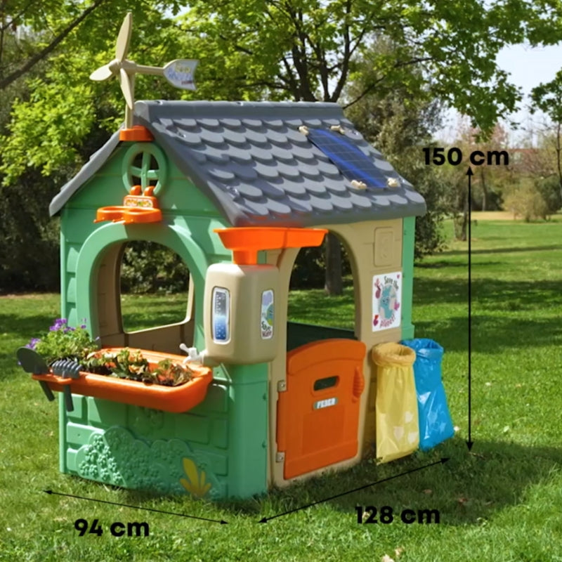 Vaikiškas žaidimų namelis, žalias, FEBER