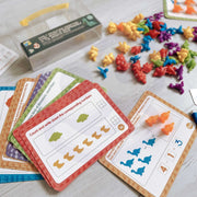 Mokomasis rinkinys 95 el, dinozaurai, WOOPIE