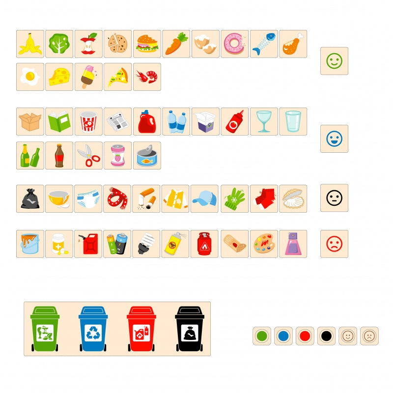 Medinis edukacinis žaidimas skirtas išmokti rūšiuoti šiukšles Viga