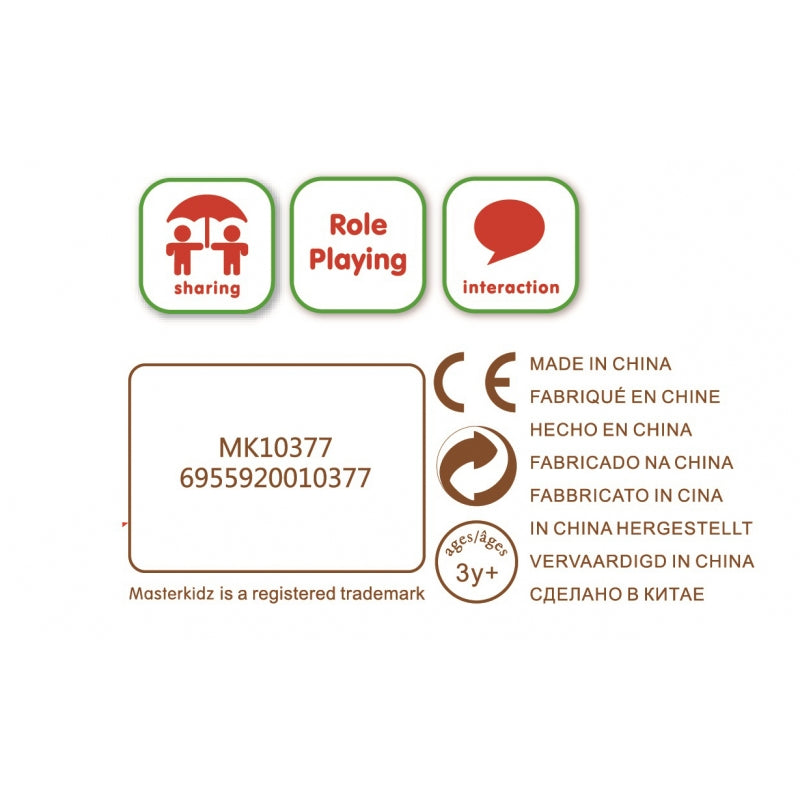 Medinis vaisių rinkinys, Masterkidz