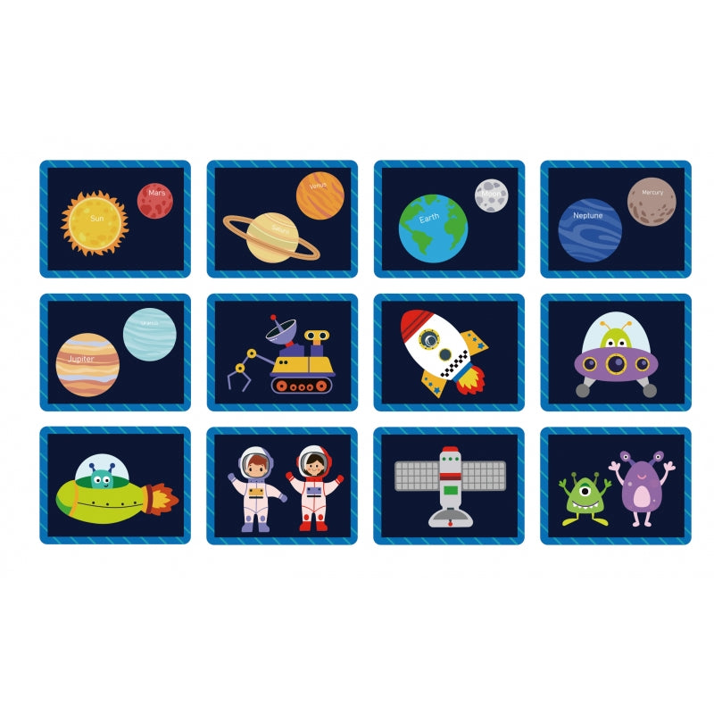 Magnetinė dėlionė, kosmosas, TOOKY TOY