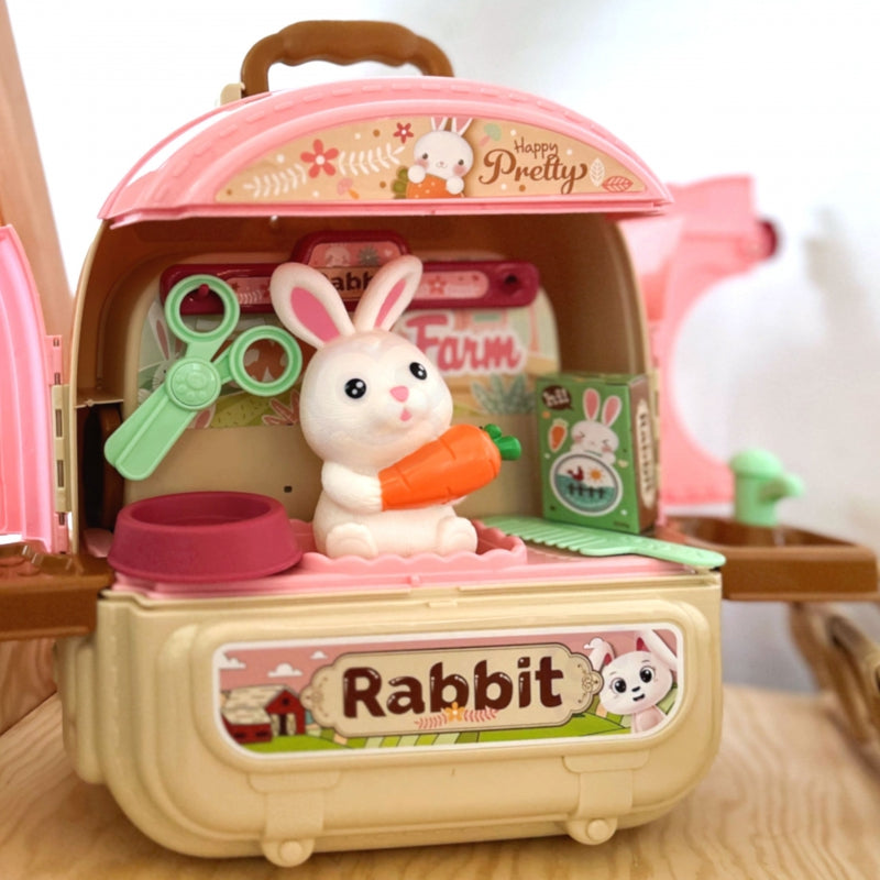 Triušiukų priežiūros rinkinys 3in1 kuprinėje, Woopie