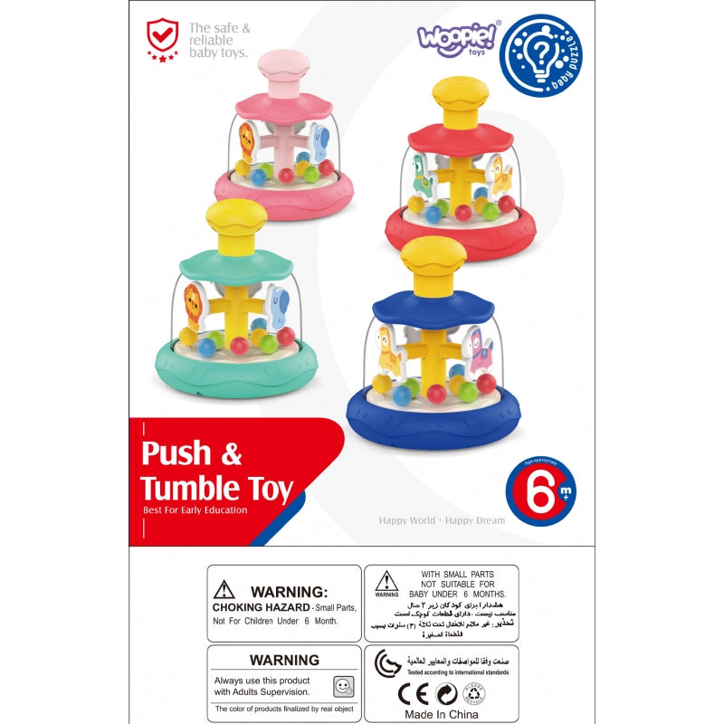 Žaislinė besisukanti karuselė, mėlyna, WOOPIE