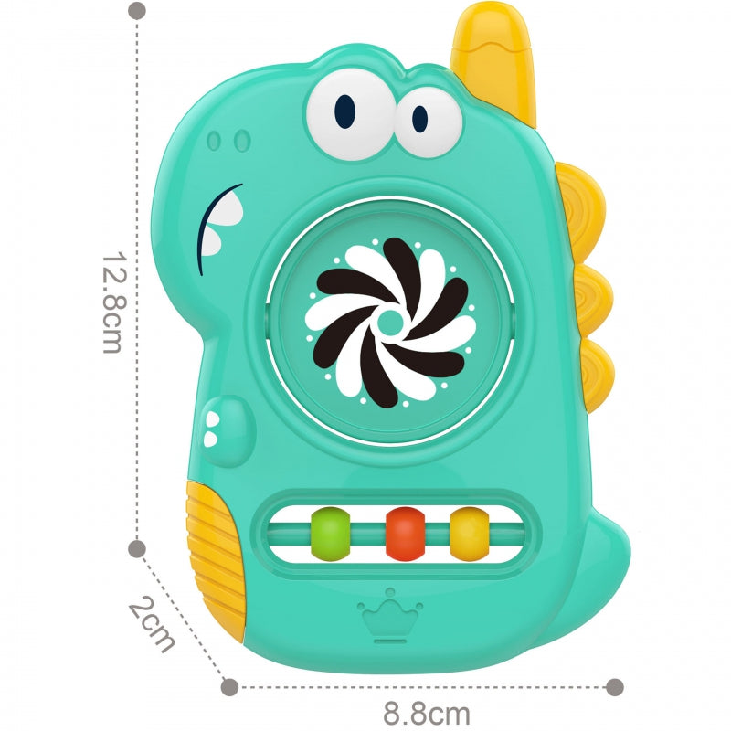 Sensorinis žaislas kramtukas, dinozauras, WOOPIE