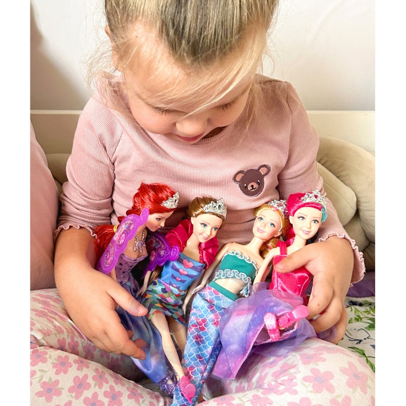 Princesių lėlių rinkinys su priedais, WOOPIE