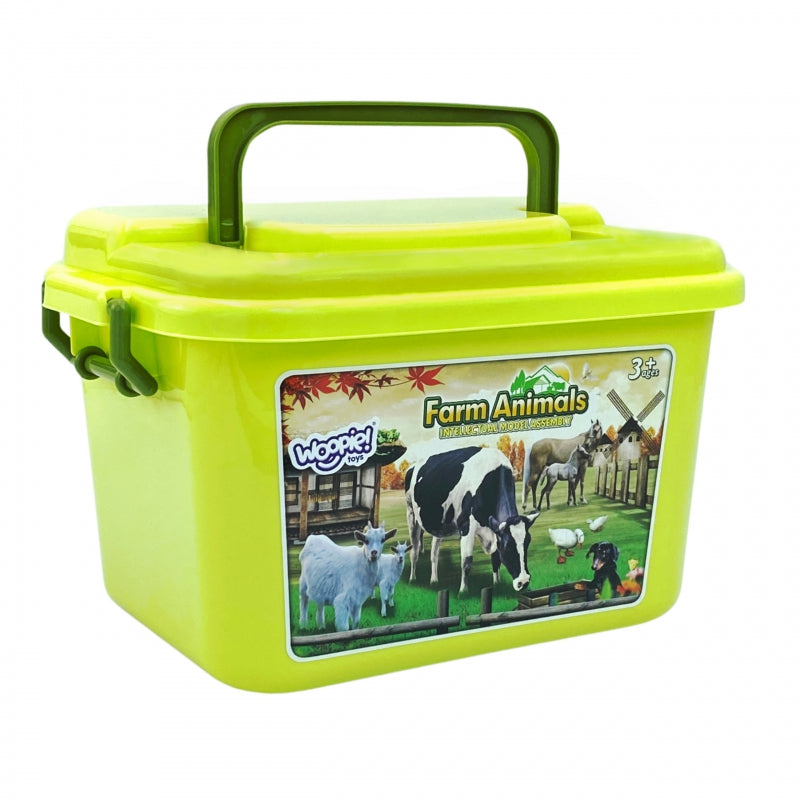 Figūrėlių rinkinys su dėžute 57 el, WOOPIE