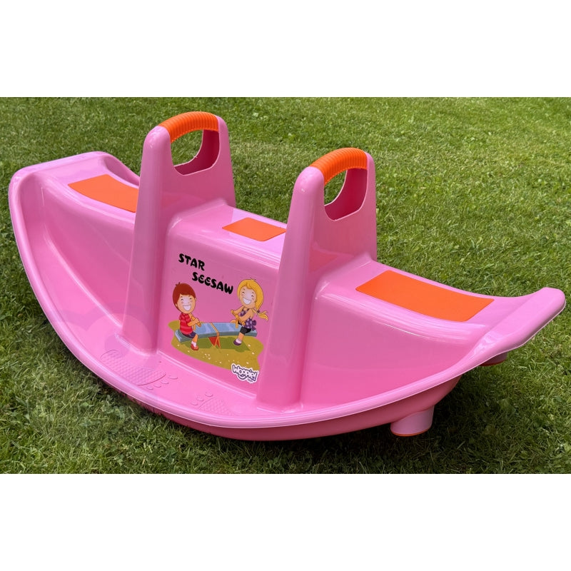 Balansuojančios sūpynės STAR WOOPIE, rožinės