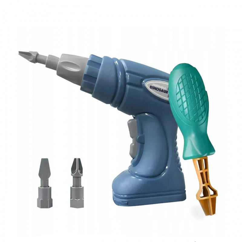 Konstruktoriaus rinkinys dėžutėje su grąžtu ir atsuktuvu, WOOPIE