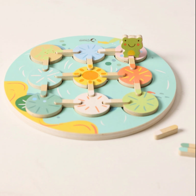 Medinis arkadinis žaidimas vaikams „Lotus Leaf“, CLASSIC WORLD