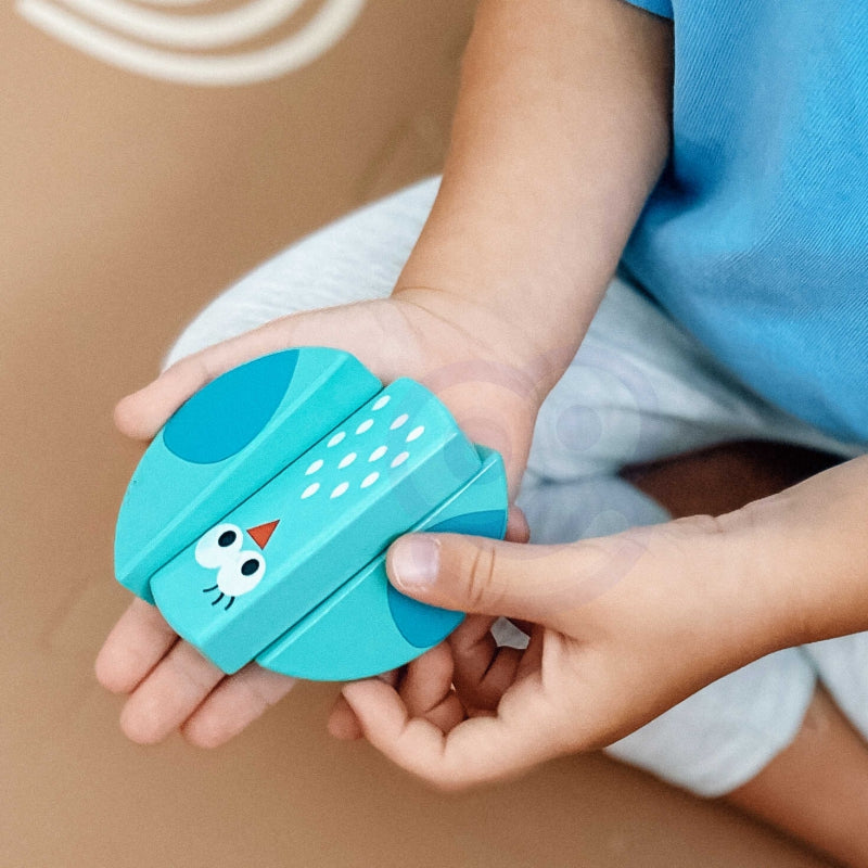 Medinis Jenga žaidimas vaikams „Gyvūnai“, Tooky Toy