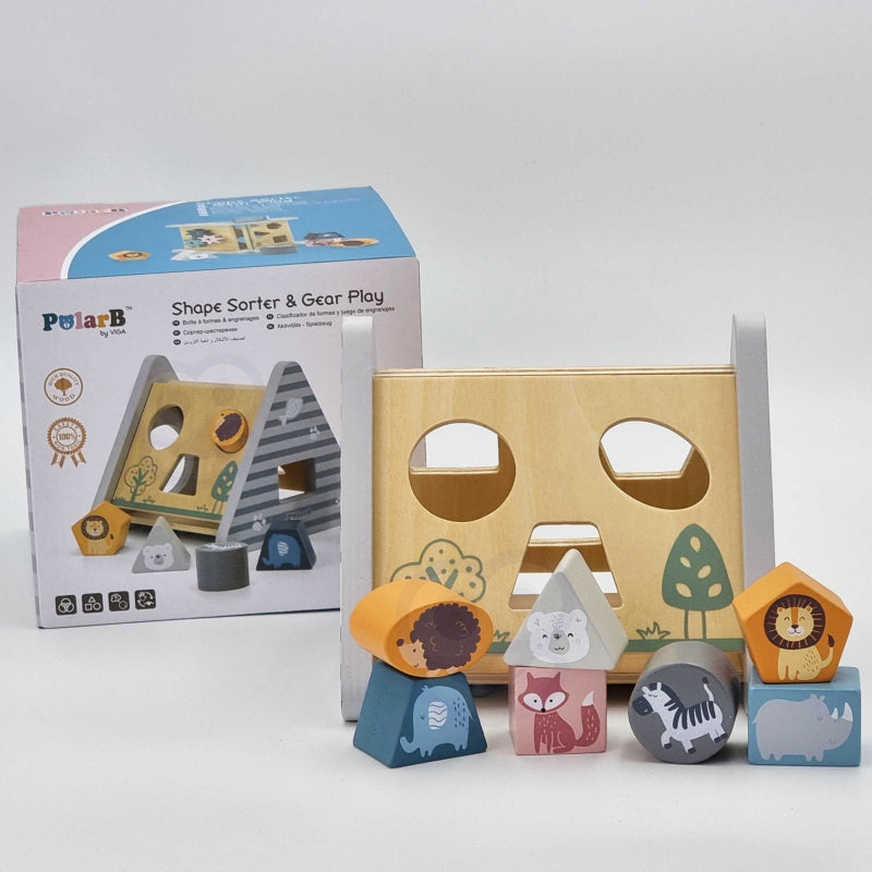 Medinis edukacinis rūšiuoklis Viga PolarB