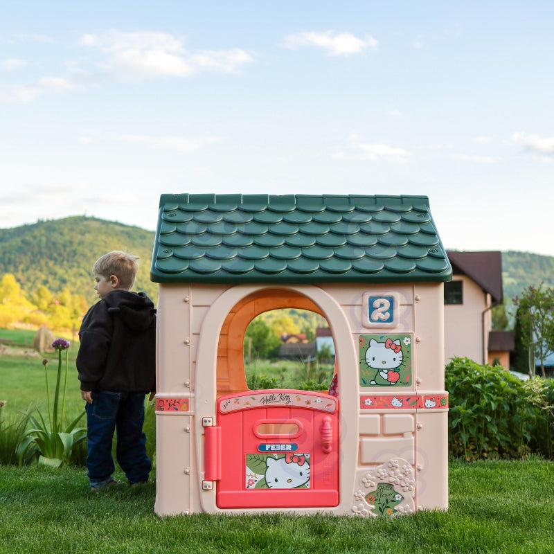 Sodo namelis vaikams „HELLO KITTY“, rožinis