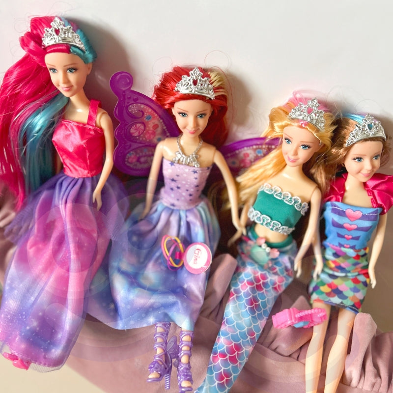 Princesių lėlių rinkinys su priedais, WOOPIE