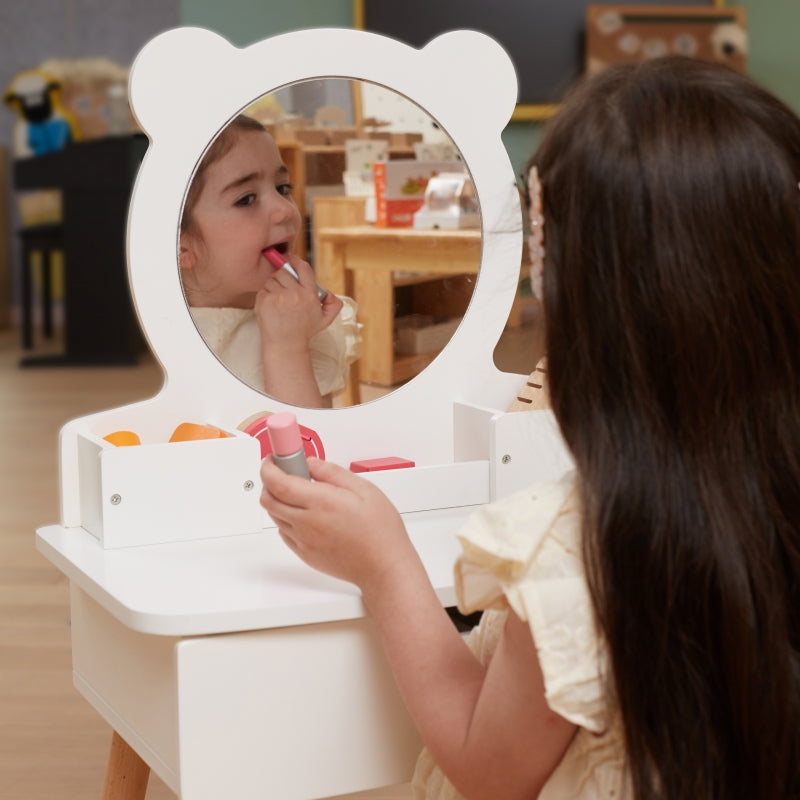 Stilingas kosmetinis staliukas su aksesuarais VIGA