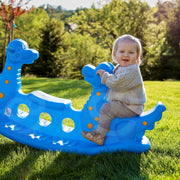 Balansuojančios sūpynės dinozauras WOOPIE, mėlynos