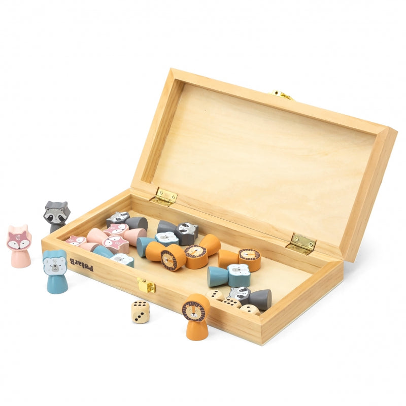 Medinis stalo žaidimas vaikams „Ludo“, Viga PolarB