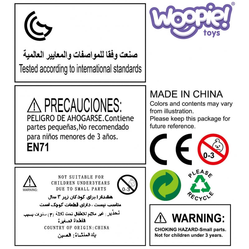 Vaikiškas meistro rinkinys kuprinėje 15 el., Woopie