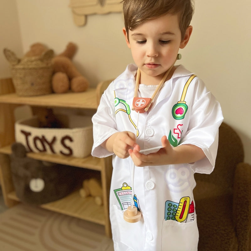 Vaikiškas gydytojo drabužis iki 120 cm ūgio, WOOPIE