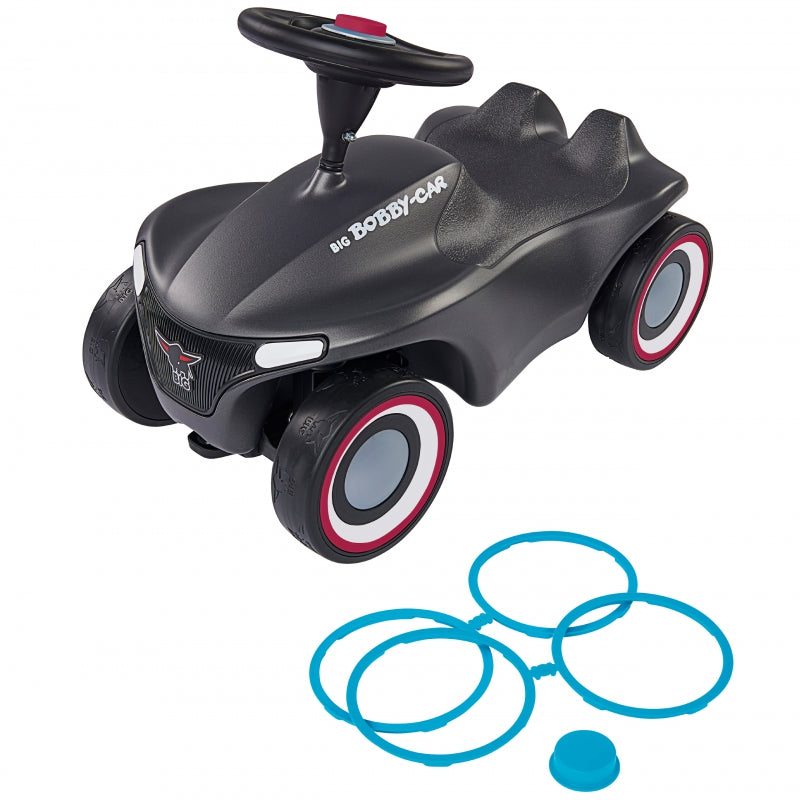 Paspiriamas automobilis Bobby Car Neo ,,BIG", juodas