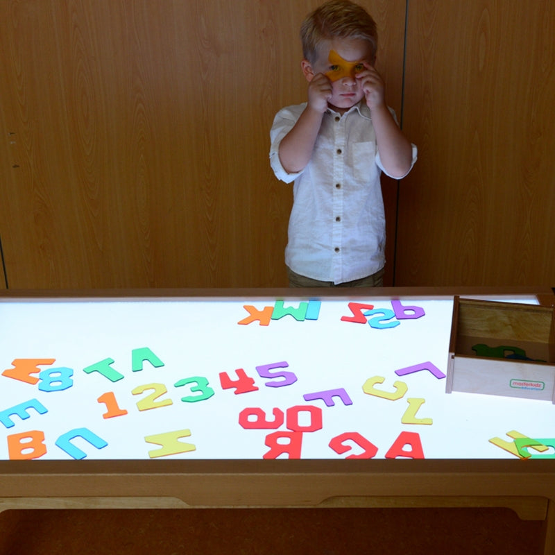 Mokomasis abėcėlės ir skaičių rinkinys 38 vnt, MASTERKIDZ