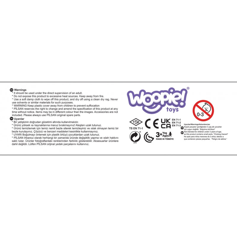 Kaladėlių rinkinys 43 el, WOOPIE